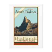 Travel South Dakota Post Card