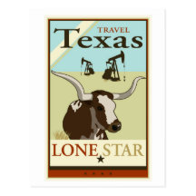 Travel Texas Postcards