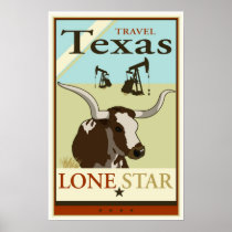 Travel Texas Poster