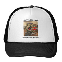Travel Through An Open Source Wormhole (Duke) Hat