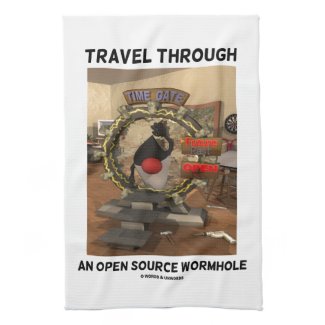 Travel Through An Open Source Wormhole (Duke) Towel