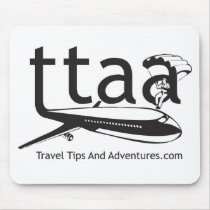 Travel Tips and Adventures Mouse Pad mousepads