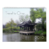 Travel to China--Jiangnan(中國江南) calendars