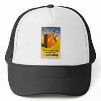 Travel to Ireland poster Cap hats by retroz Travel to Ireland poster Cap hats