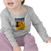 Travel to Ireland poster long sleeve Tee