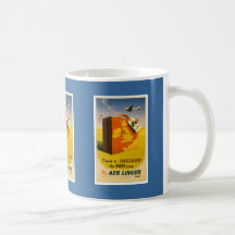 Travel to Ireland poster Mug