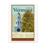 Travel Vermont Post Card
