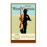 Travel West Virginia Postcard