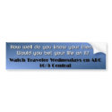 Traveler Bumper Sticker bumper stickers