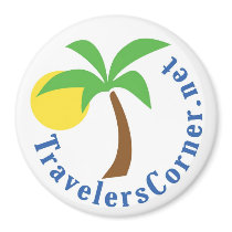 Travelers Corner Kitchen Magnet