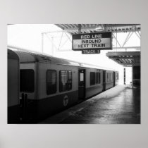 Traveling On A Cold January2 Print