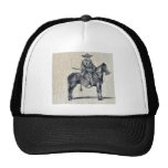 Traveling on horseback Ukiyo-e. Trucker Hats