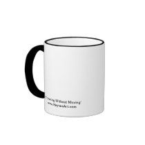 'Traveling Without Moving' mug