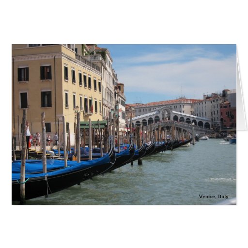 Travelling in Northern Italy Greeting Cards