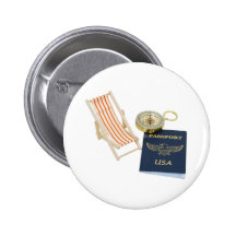 TravelVacation040309 Pinback Button