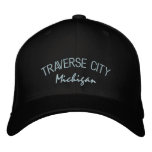 Traverse City Michigan Embroidered Hat embroidered hats