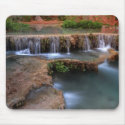 Travertine Terraces Waterfall mousepads by inquester Travertine Terraces Waterfall mousepads