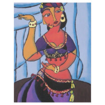 Trbibal Dancer. Purple Custom Flyer