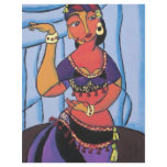 Trbibal Dancer. Purple Letterhead Design
