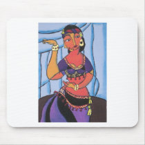 Trbibal Dancer. Purple mousepads