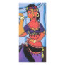 Trbibal Dancer. Purple Rack Cards