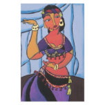 Trbibal Dancer. Purple Customized Stationery