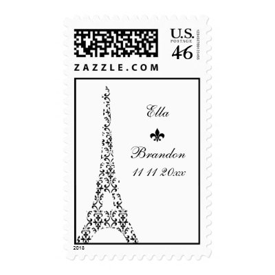 Tre Paris Wedding Stamp