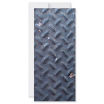 tread background custom rack card