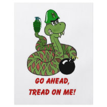 Tread on Me! flyers