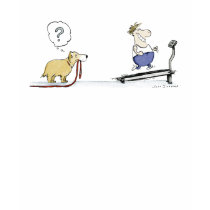 Treadmill Cartoon t-shirts by jennsdoodleworld Treadmill Cartoon t-shirts