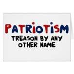 Treason by any other name cards