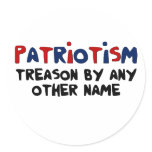Treason by any other name sticker