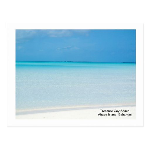Treasure Cay Beach Post Card