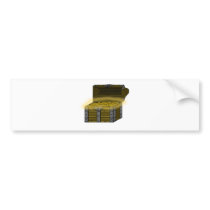 Treasure Chest Bumper Stickers