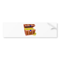 Treasure Chest Bumper Stickers