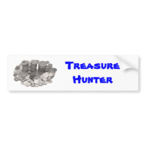 Treasure Hunter bumper sticker bumper stickers by soozrowan Treasure Hunter bumper sticker bumper stickers