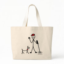 Treasure Hunting w/ Fido Tote Tote Bags