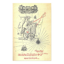 Treasure Island Map posters by Philo_B Treasure Island Map posters