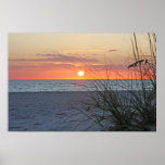 Treasure Island Sunset on Canvas, Version B Print