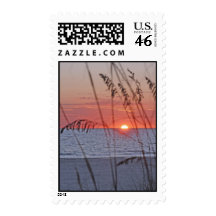 Treasure Island Sunset Postage