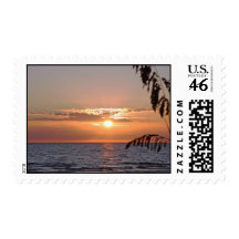 Treasure Island Sunset Postage, Version B