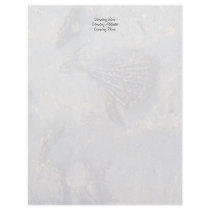 Treasure Island Underwater Shells Letterhead by cherylarogers Treasure Island Underwater Shells Letterhead