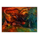 Treasure Map Abstract Art cards