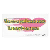 Treasure Photo Card Template