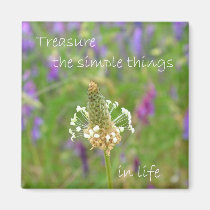 Treasure the Simple Things magnets