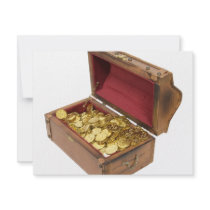 TreasureChestGold100309 invitations by ShroudedLake TreasureChestGold100309 invitations