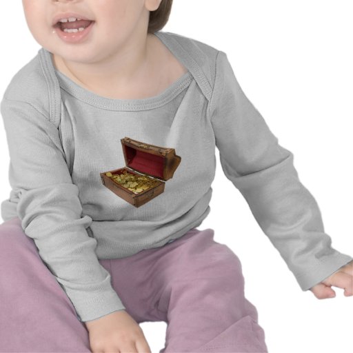 TreasureChestGold100309 T-shirts