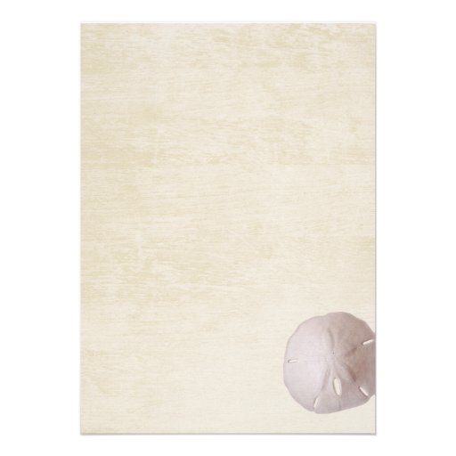 Treasured Beach Lavender Wedding Invitations