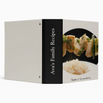 Treasured recipes - photo recipe binder binders