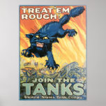Treat 'Em Rough! posters